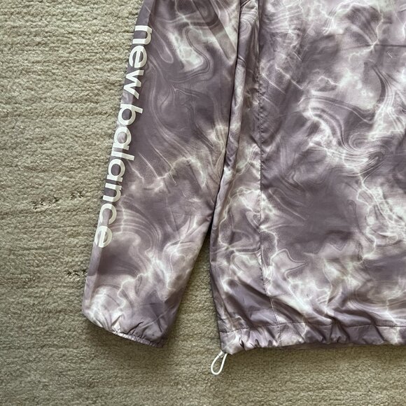 New Balance Windbreaker Jacket Full Zip Women's Large Streetwear - Picture 3 of 7